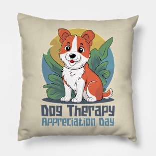 Dog Therapy Appreciation Day – April Pillow