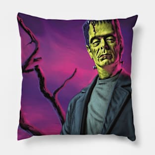 Frankenstein of the '40s Pillow