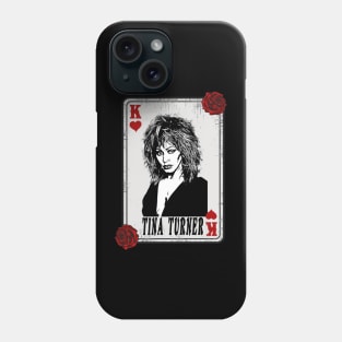 Vintage Card Tina Turner Phone Case