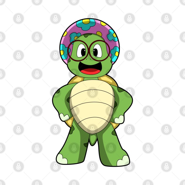 Turtle with Hat by Markus Schnabel