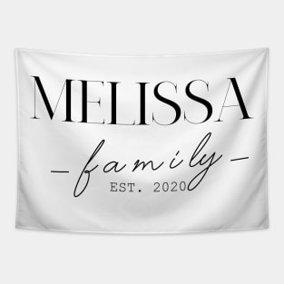 Melissa Family EST. 2020, Surname, Melissa Tapestry