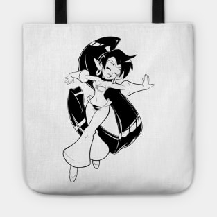 Shantae b&w Tote