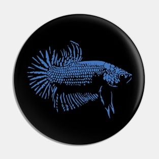 Betta - BLUE Pin