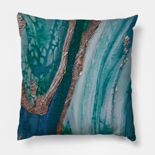 Green vibes Pillow