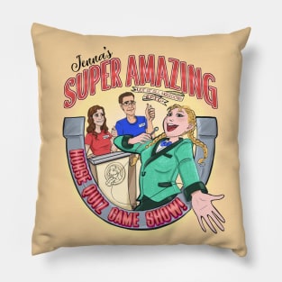 J.S.A.N.A.A.M.E.H.Q.G.S (yellow!) by ASwanNamedEmily Pillow