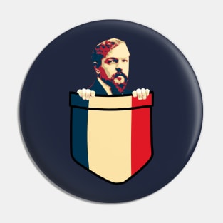 Claude Debussy In My Pocket Pin