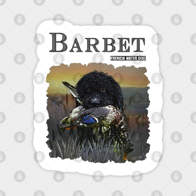 Barbet Magnet by German Wirehaired Pointer 