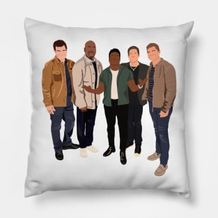 The boys of the rookie Pillow