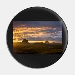 Glasshouse Mountains Sunset Pin