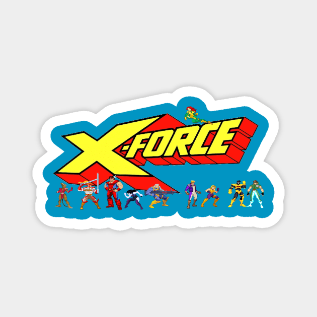 Superhero Force Magnet by TheM6P