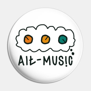 Alternate Music Pin