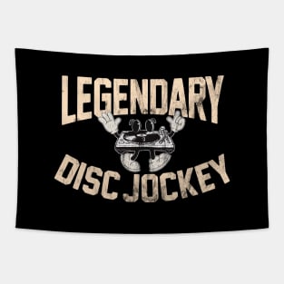 Funny DJ Legendary Disc Jockey Dance Music Deejay Master Tapestry