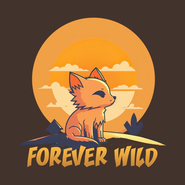 Wild Life - Baby Fox by i2studio