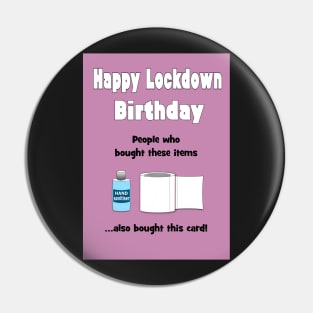 Lockdown birthday card inspired by search engines Pin