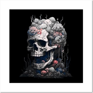 Death Trip Vintage 90s Grateful Dead Skull and Roses Tee