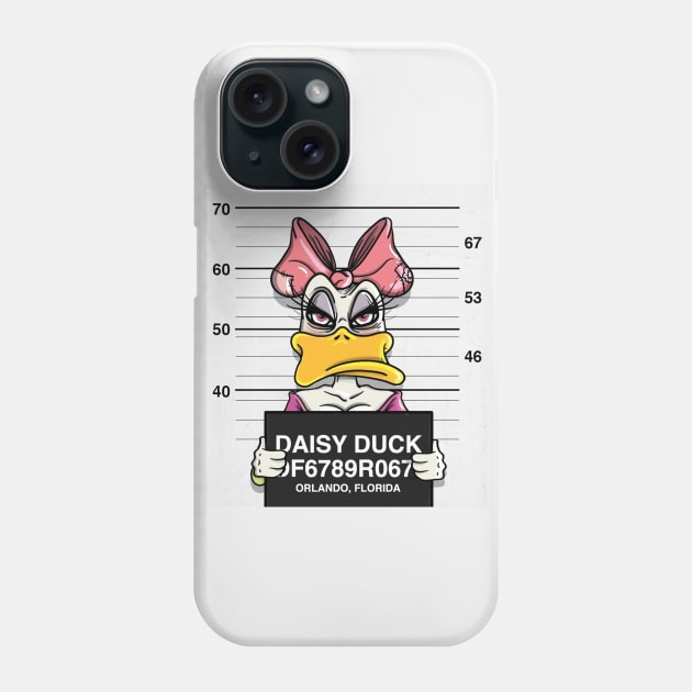 Daisy Duck Orlando FLorida Phone Case by gundalaheros
