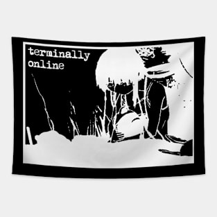 Terminally Online - Lain Tapestry