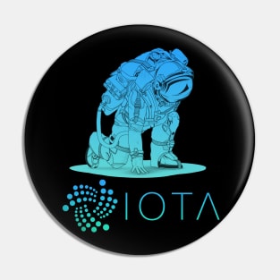 Iota Crypto miota Token iota Cryptocurrency coin token Pin