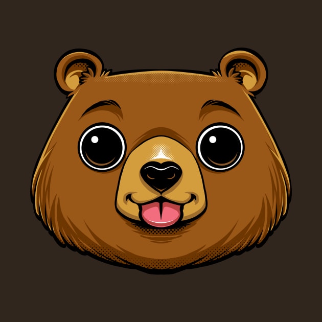 Bear Face by Tobe_Fonseca