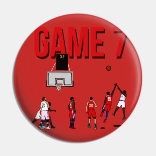 Kawhi Leonard 'Game 7' - NBA Torotno Raptors Pin