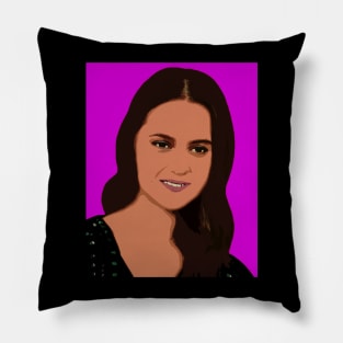 alicia vikander Pillow