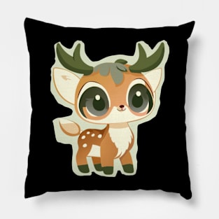 Cute Sweat Deer Pillow