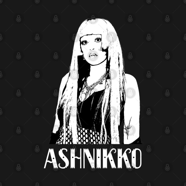 Retro Ashnikko style Classic 80s by Hand And Finger