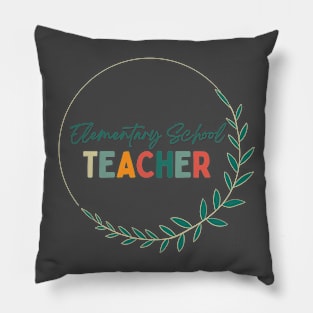 Elementary School Teacher Pillow