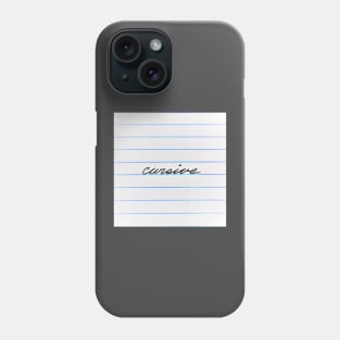 Perfect Cursive Phone Case