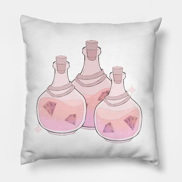 Potions of Healing Pillow by WhisperingDusk