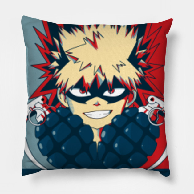BAKUGO - Boku No Hero Academia - Pillow | TeePublic AU