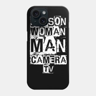 Person woman man camera tv tee Phone Case