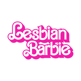 Lesbian Barbie Logo Barbie The Movie Style T-Shirt