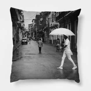 Raining in Havana Pillow