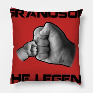 Grandpa And Grandson The Legend And The Legacy Pillow