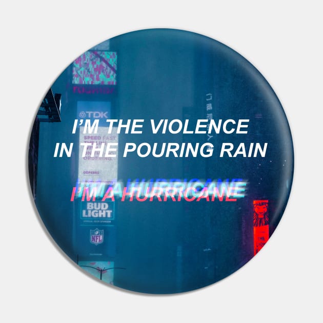 Halsey Hurricane Pin by lowercasev