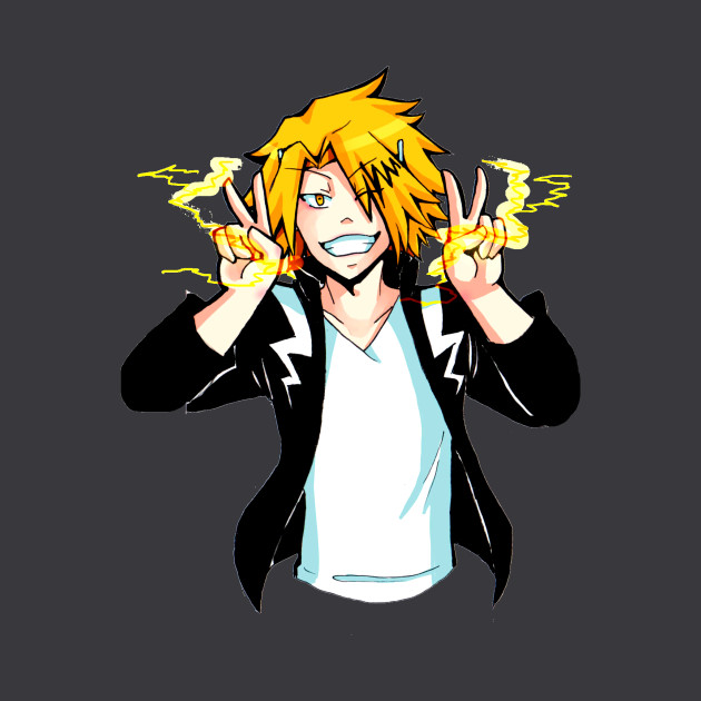 Denki Kaminari - Kaminari Denki Lightning Thunder - Hoodie | TeePublic