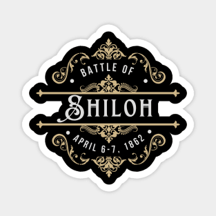 Battle of Shiloh Civil War Design Magnet