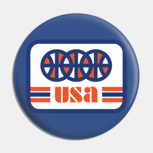 USA Basketball Pin