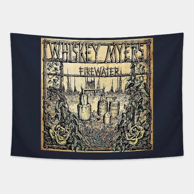 WM Firewater Tapestry by Doodle byMeg