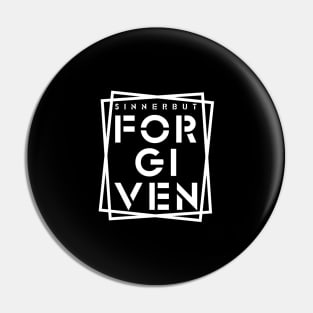 forgiven Pin