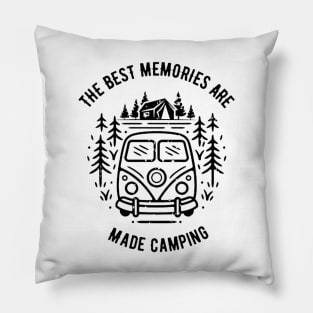 camping memories lovers saying Pillow