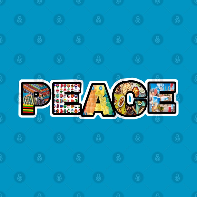 PEACE Sticker - Back by SubversiveWare