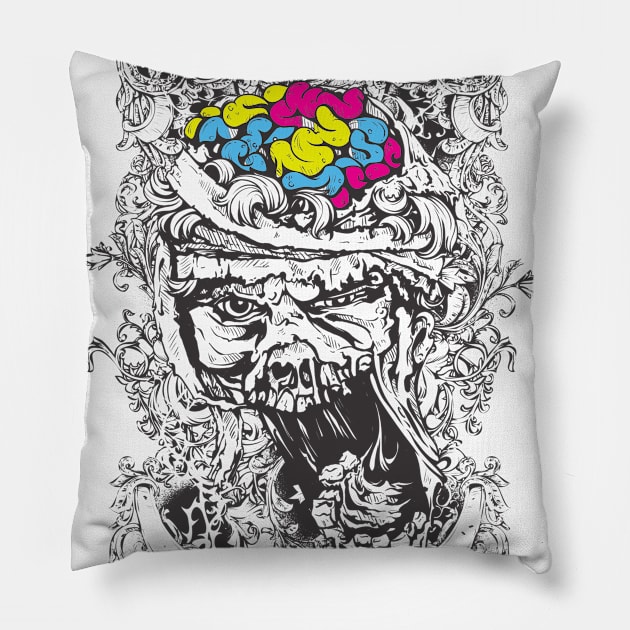 dead artist Pillow by FUNNY LIFE