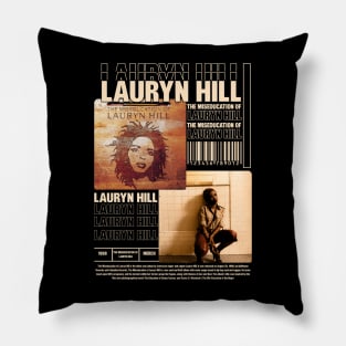 Lauryn Hill Fugees The Famous Vintage Retro Rock Rap Hiphop Pillow