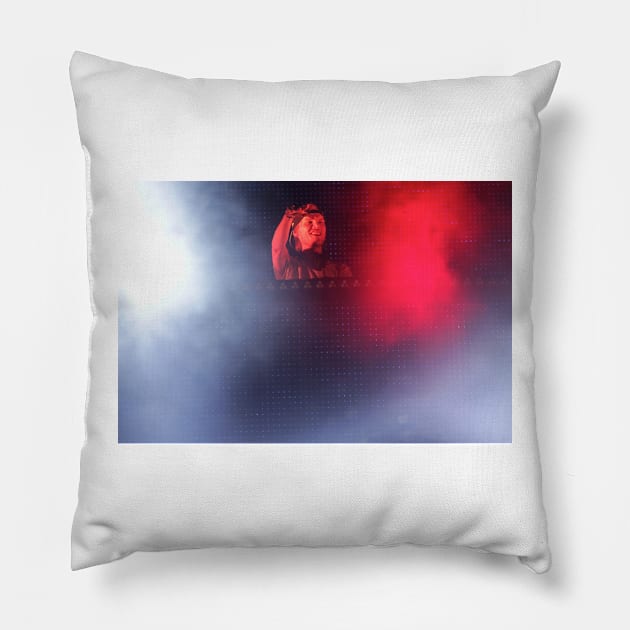 Avicii Photograph Pillow by Concert Photos