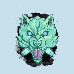 Metal Cyber Wolf Go! T-Shirt