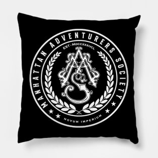 Manhattan Adventurers Society Seal Pillow