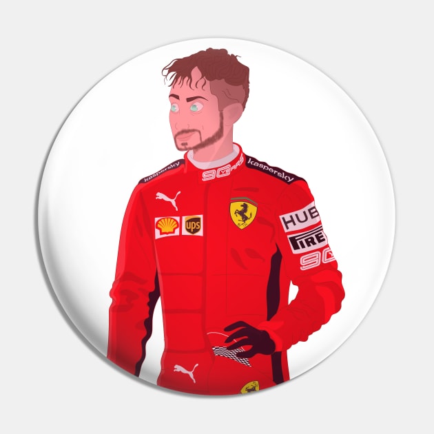 F1 Boy Pin by Le petit fennec