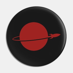 Rocket from the Red Planet Pin